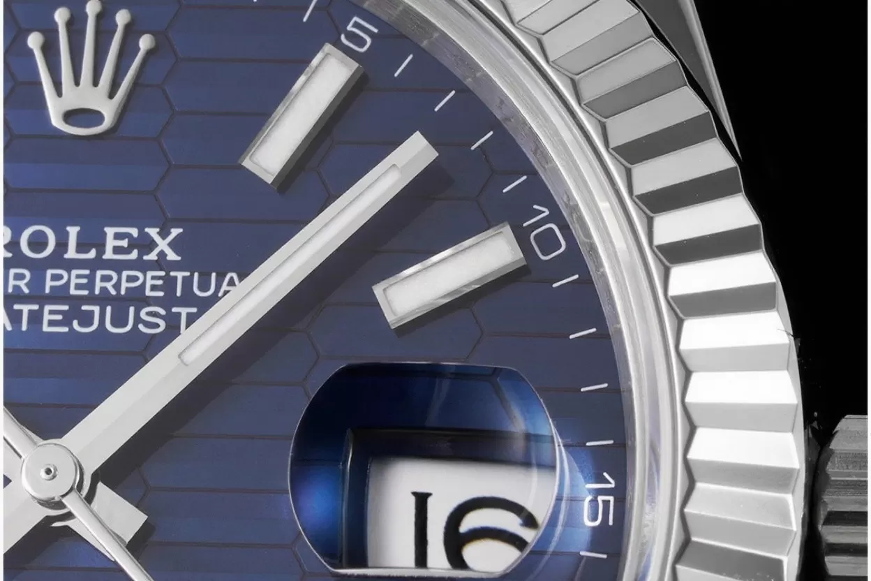 Datejust 126334 41mm Jub SS/SS Blue Textured Dial VSF DD3235 - 图片 7