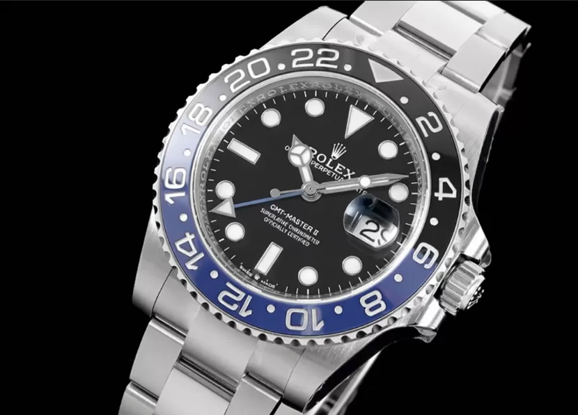 GMT Master II 126710 Batman 40mm 904L SS/SS Black Dial C+F V2 VR3285