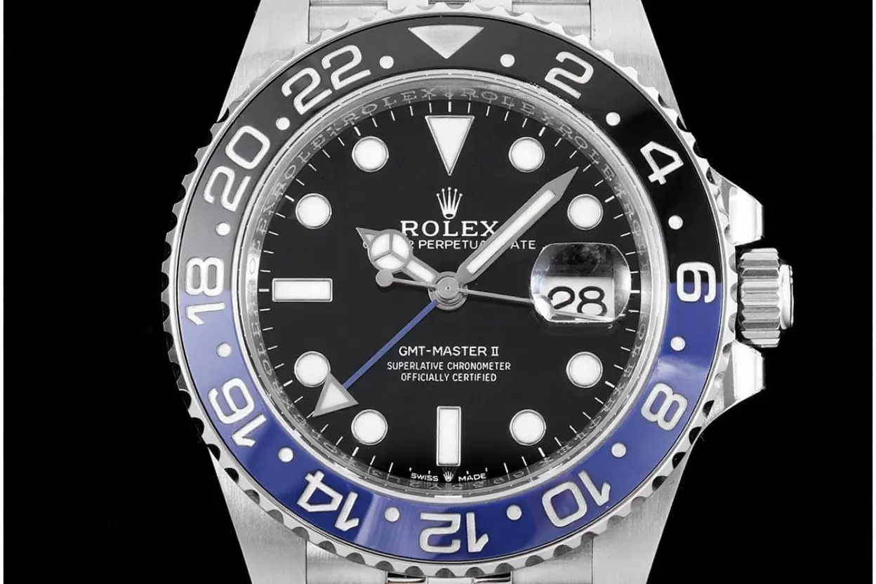 Alternative view of GMT Master II 126710 Batgirl 40mm 904L SS/SS Jub C+F V2 VR3285