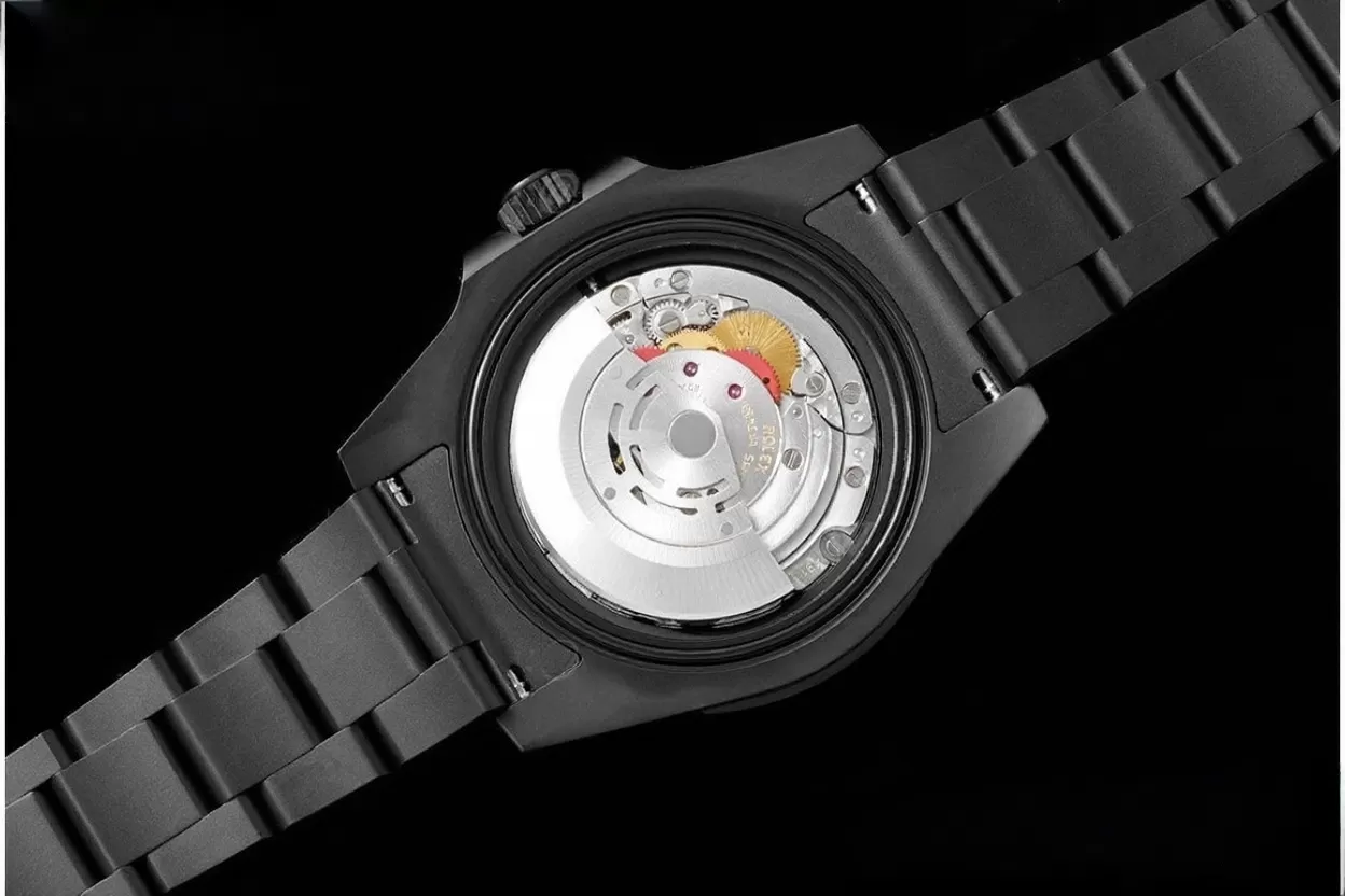 Submariner DIW 40mm 904L DLC/DLC Black Dial VSF VS3135 - Image 7