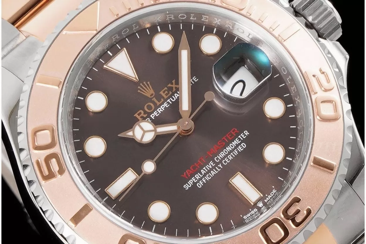Alternative view of Yacht-Master 126621 40mm SS/SS Brown/Dot VSF DD3235