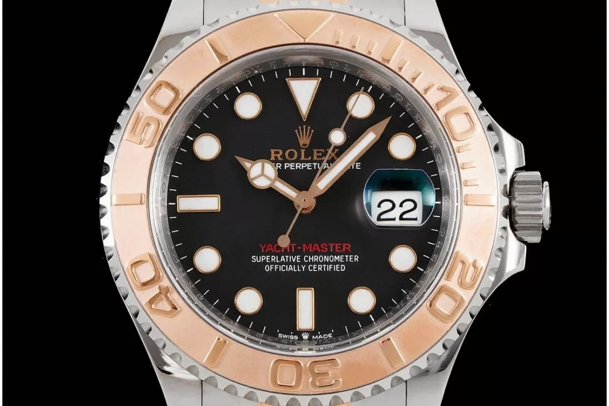 Alternative view of Yacht-Master 126621 40mm SS/SS Black/Dot VSF DD3235
