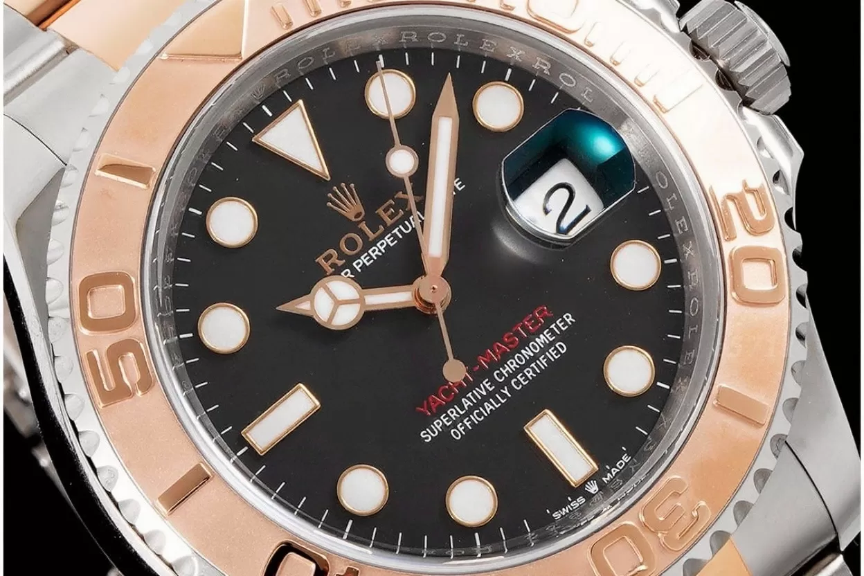Yacht-Master 126621 40mm SS/SS Black/Dot VSF DD3235 - Image 3