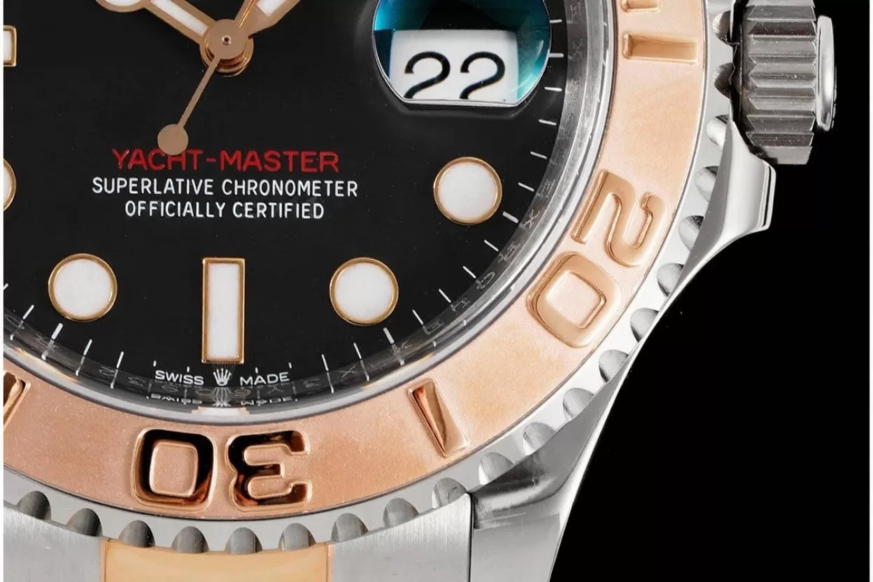 Yacht-Master 126621 40mm SS/SS Black/Dot VSF DD3235 - Image 6