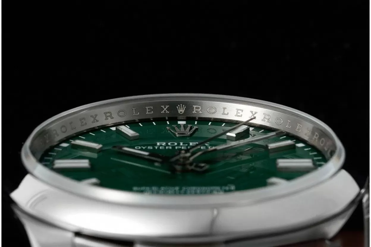 Oyster Perpetual 126000 36mm SS/SS Green/Stk VSF VS3230 Super Clone - Image 6