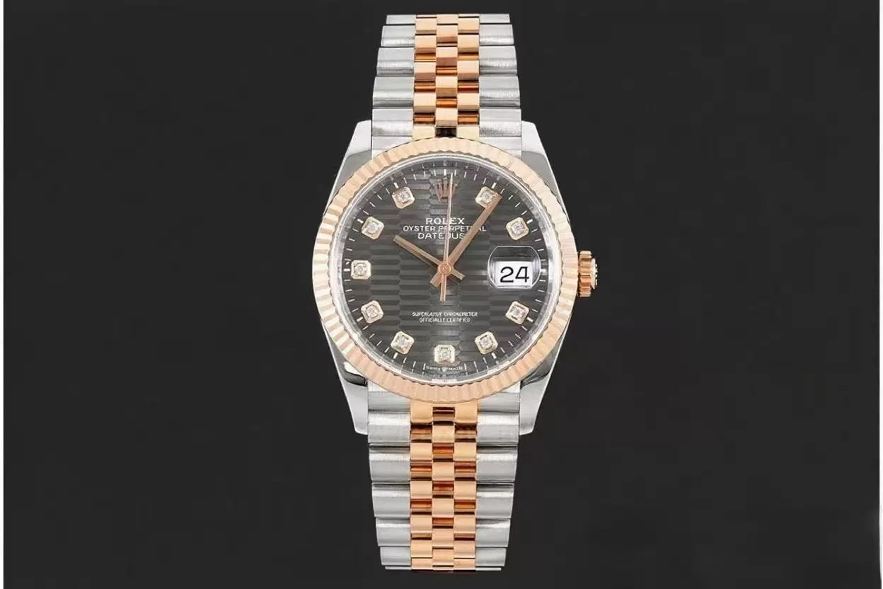 Datejust 126231 36mm Jub RG/SS Grey/Dia VSF DD3235