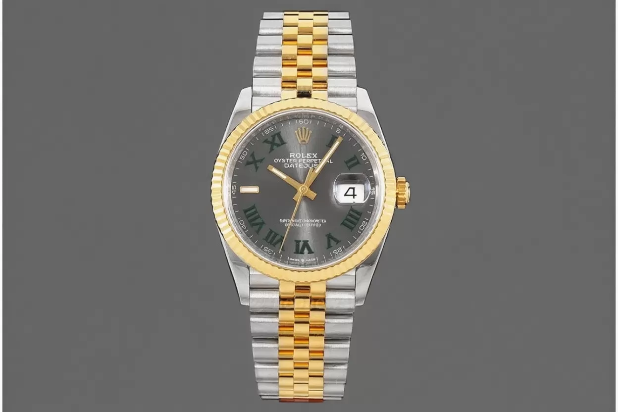 Datejust 126233 36mm Jub YG/SS Grey/Rmn VSF DD3235