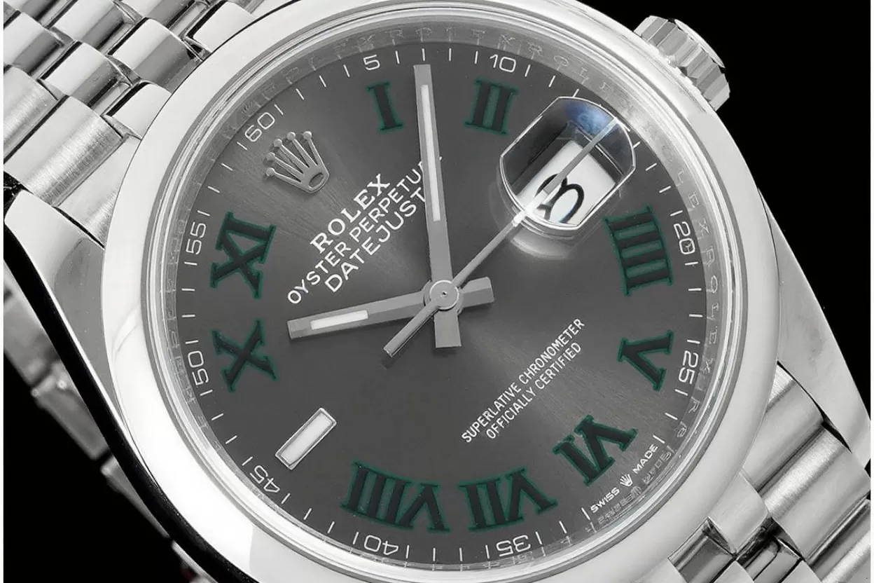 Datejust 126200 36mm Wimbledon Jub SS/SS Grey Dial VSF DD3235 - Image 3
