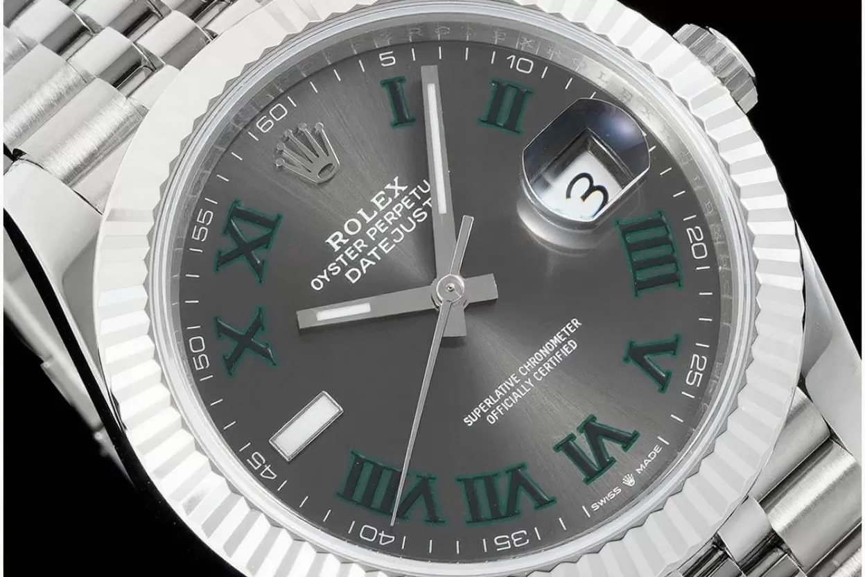 Datejust 126334 41mm Wimbledon Jub SS/SS Grey Dial VSF DD3235 - Image 4