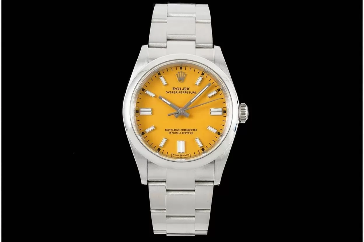 Oyster Perpetual 126000 36mm SS/SS Yellow/Stk VSF VS3230 - Image 3