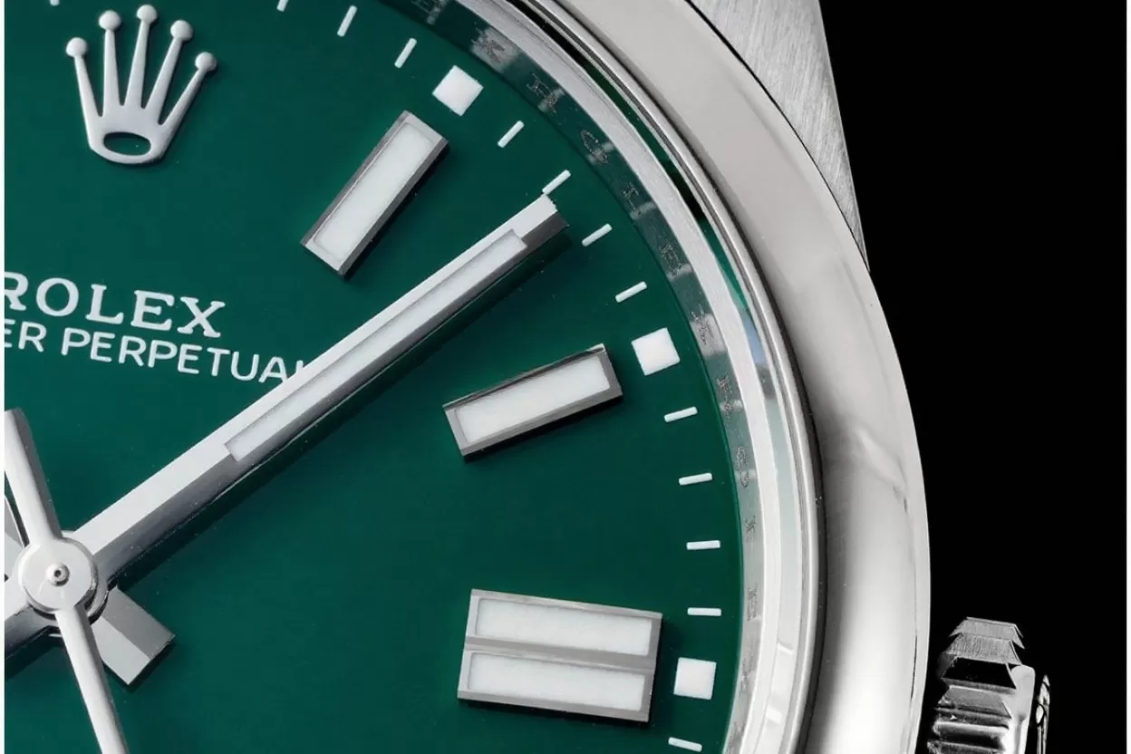 Oyster Perpetual 124300 41mm SS/SS Green Dial VSF VS3230 - Image 5