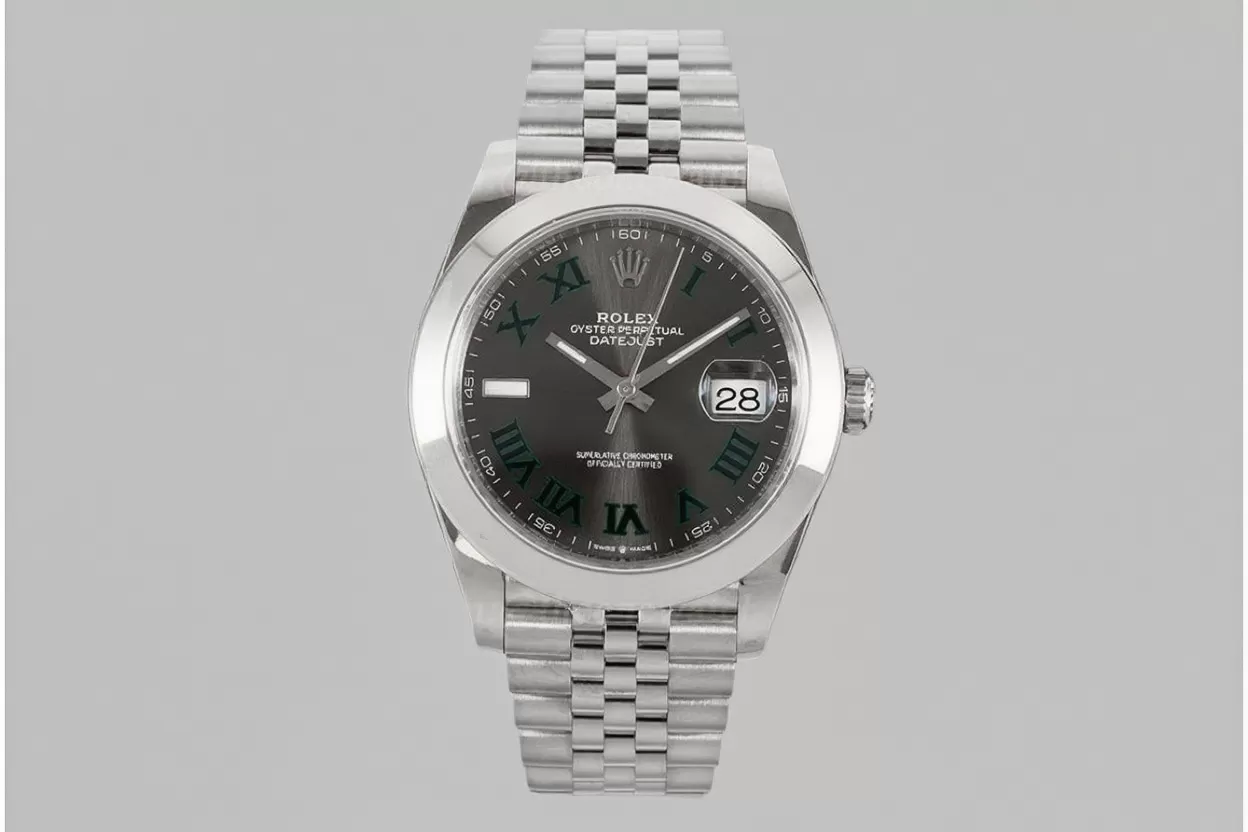 Datejust 126300 41mm Wimbledon Jub SS/SS Grey/Rmn VSF DD3235 - Image 4