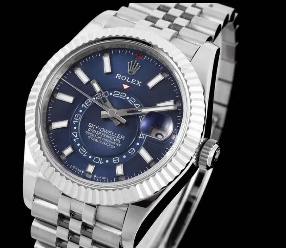 SkyDweller 326934 42mm SS/SS Blue Dial ZF A2824