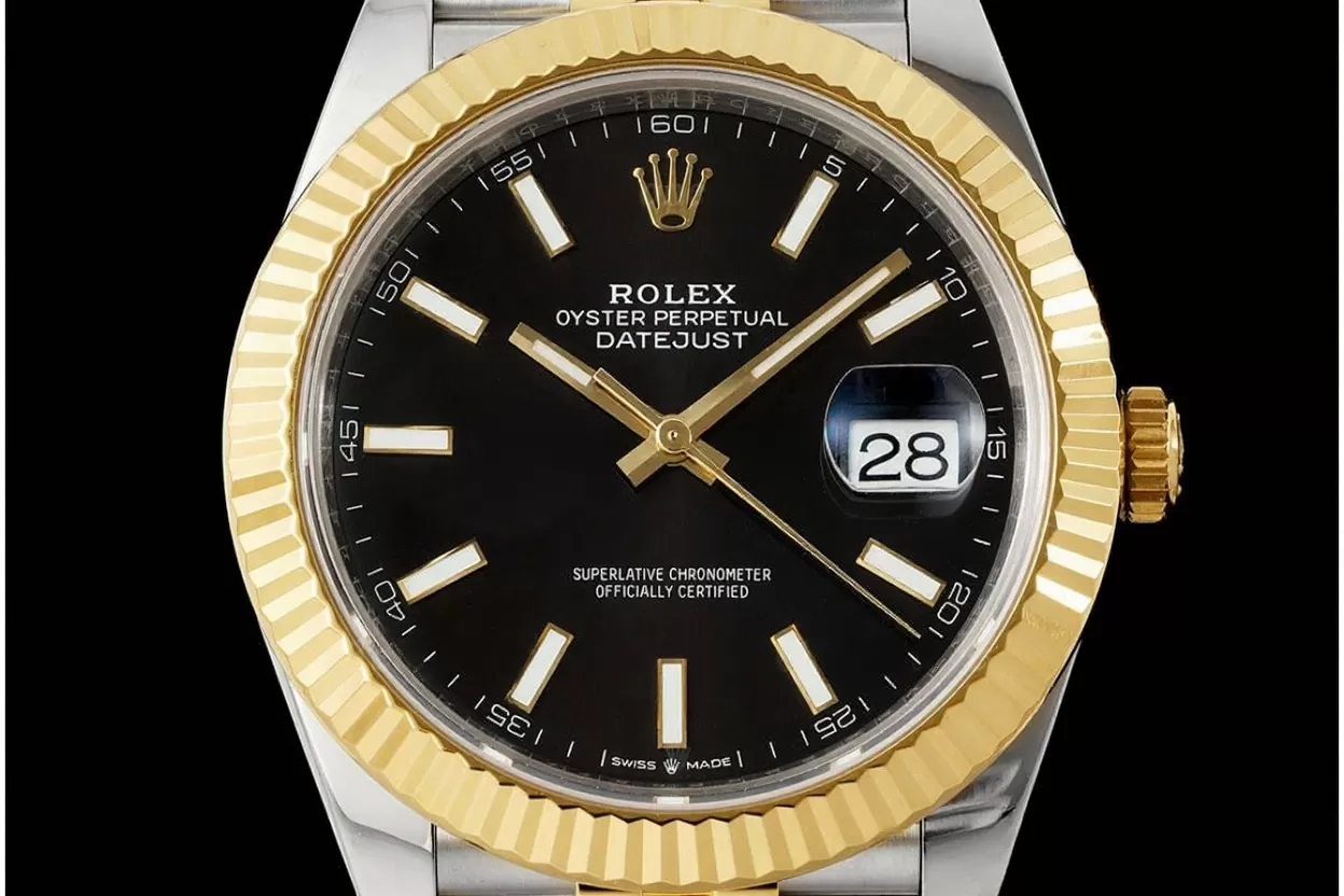 Alternative view of Datejust 126333 41mm Jub SS/YG Black Dial VSF DD3235