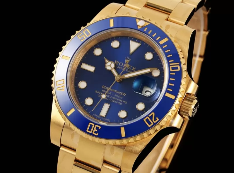Submariner 116618LB 40mm 904L YG/YG Blue Dial VSF VS3135