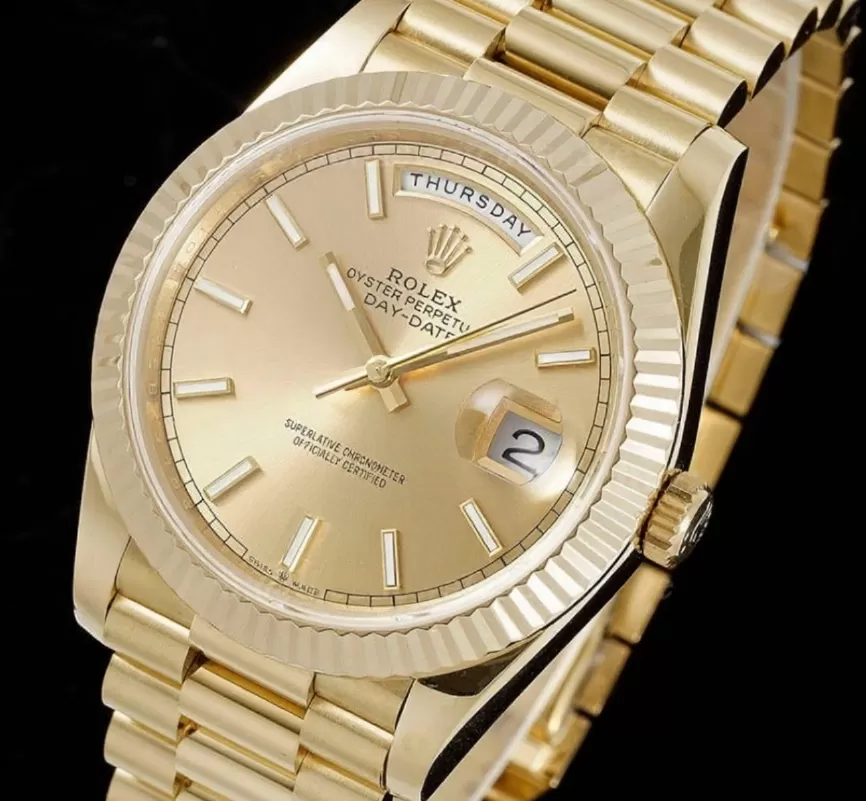 DayDate 228238 40mm YG/YG O Gold Dial JDF V4 VR3255 (Gain Weight)