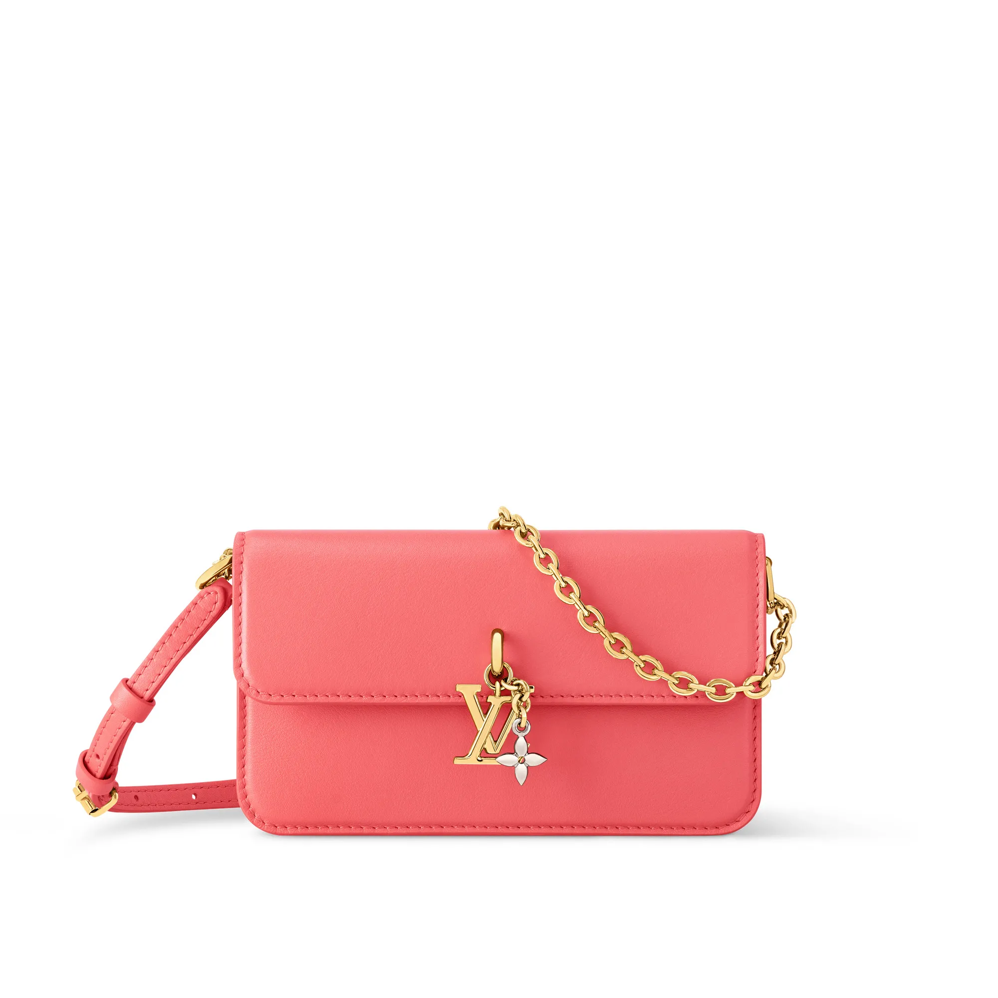 Louis Vuitton Wallet On Chain LV Bloom M14548