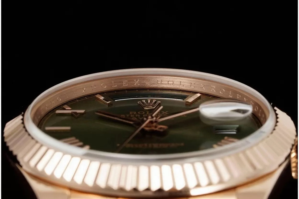 DayDate 228235 40mm RG/RG Green/Rmn JDF V4 VR3255 (Gain Weight) - 图片 5