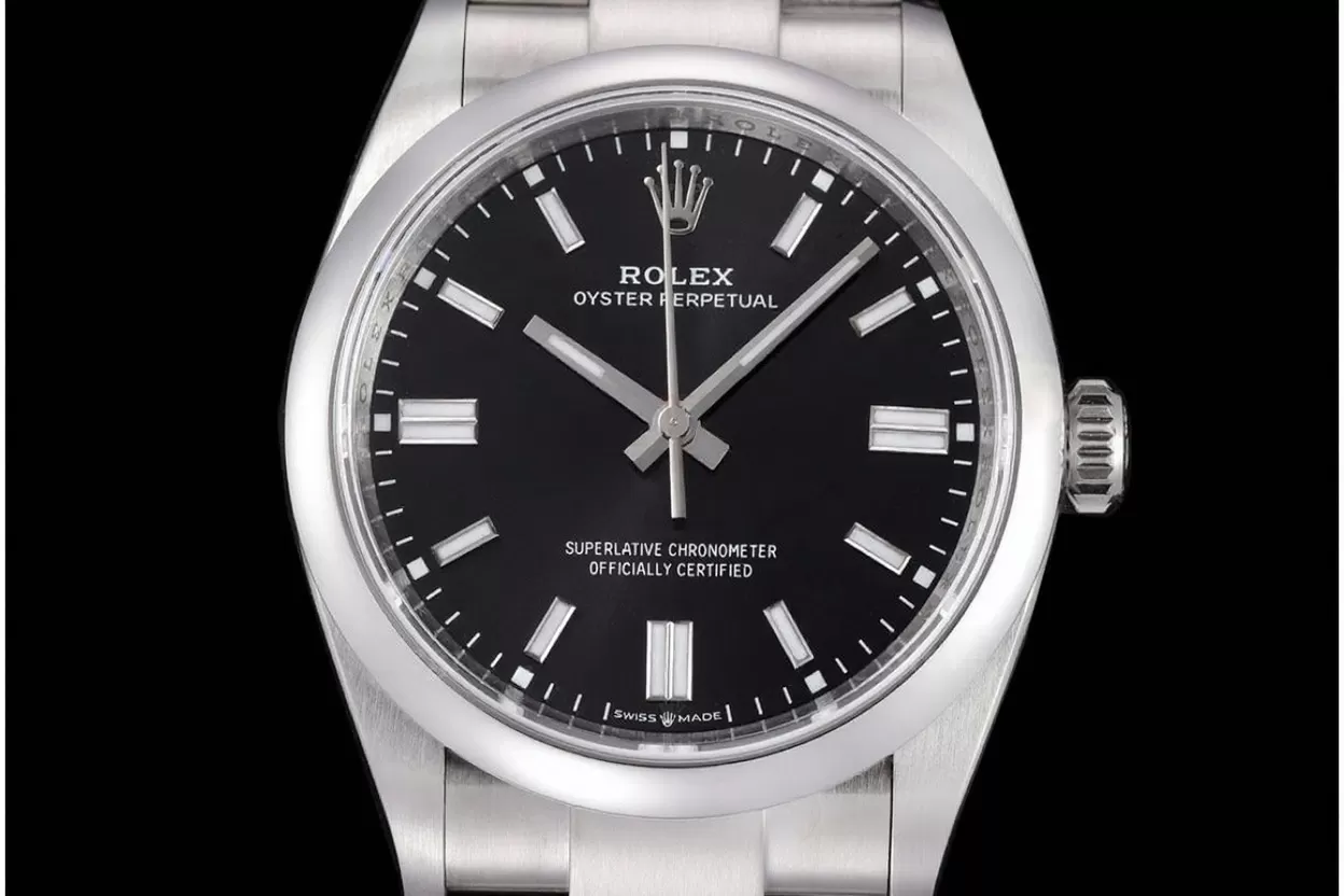 Alternative view of Oyster Perpetual 126000 36mm Oys SS/SS Black Dial VSF VS3230