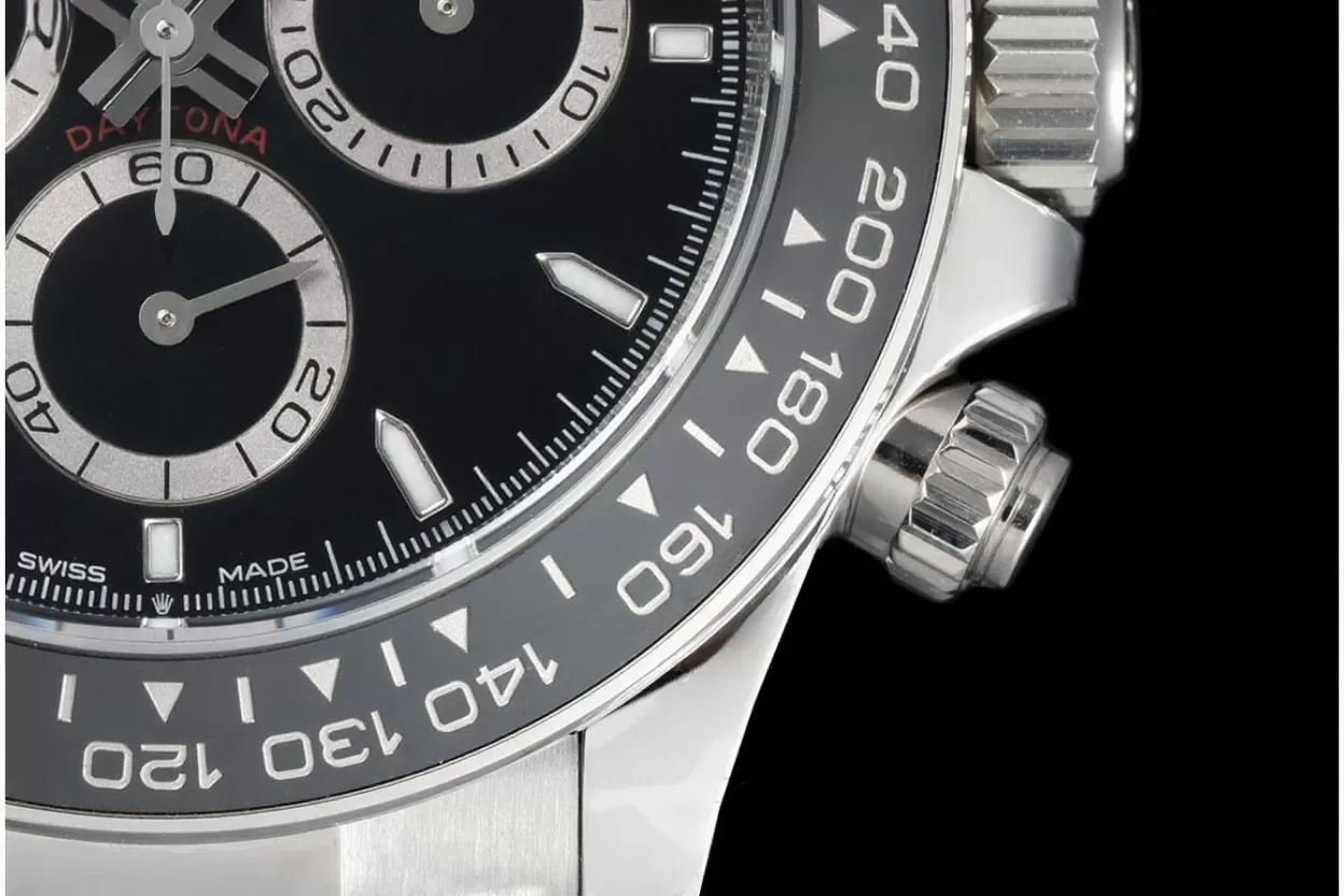 Daytona 126500LN 40mm SS/SS Black Dial BTF DD4131 Super Clone - 图片 6