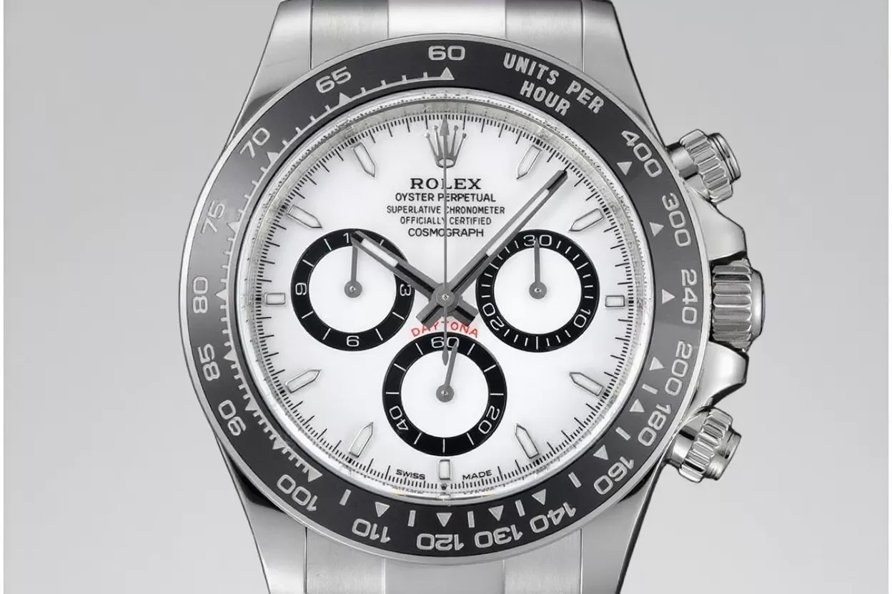 Alternative view of Daytona 126500LN 40mm SS/SS White Dial BTF DD4131 Super Clone