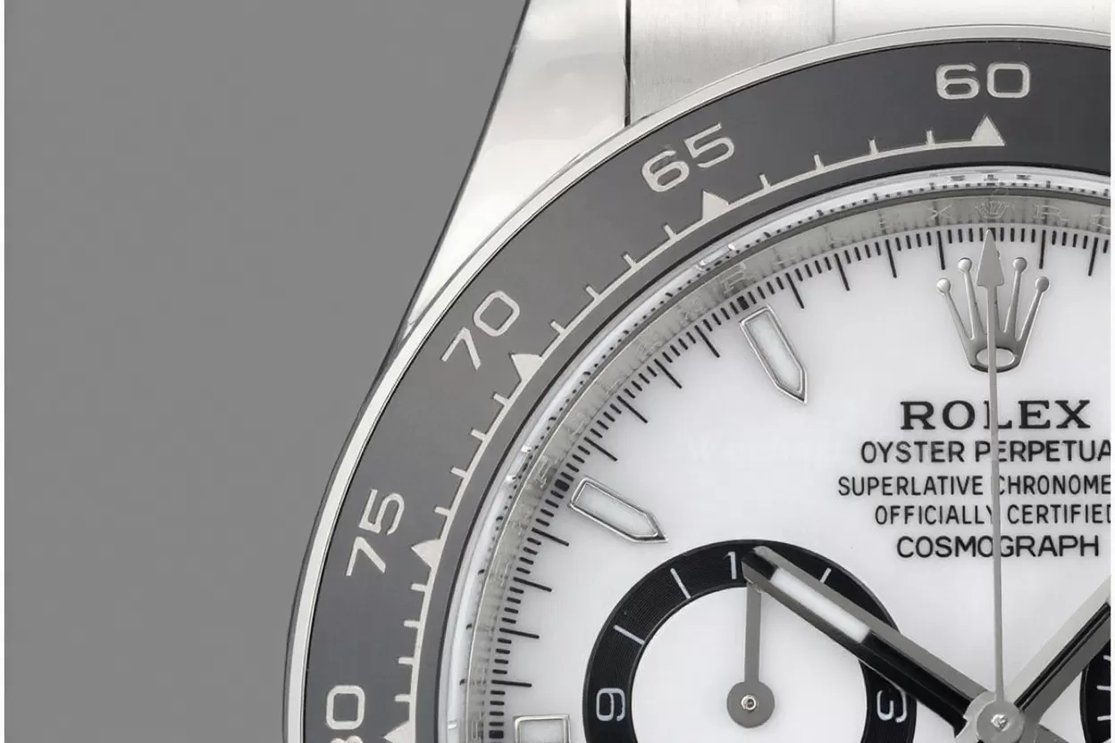 Daytona 126500LN 40mm SS/SS White Dial BTF DD4131 Super Clone - 图片 7