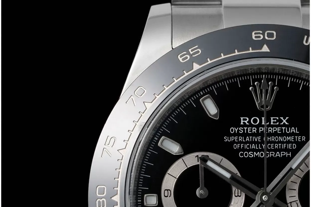 Alternative view of Daytona 116500 40mm SS/SS Black Dial VSF DD4130