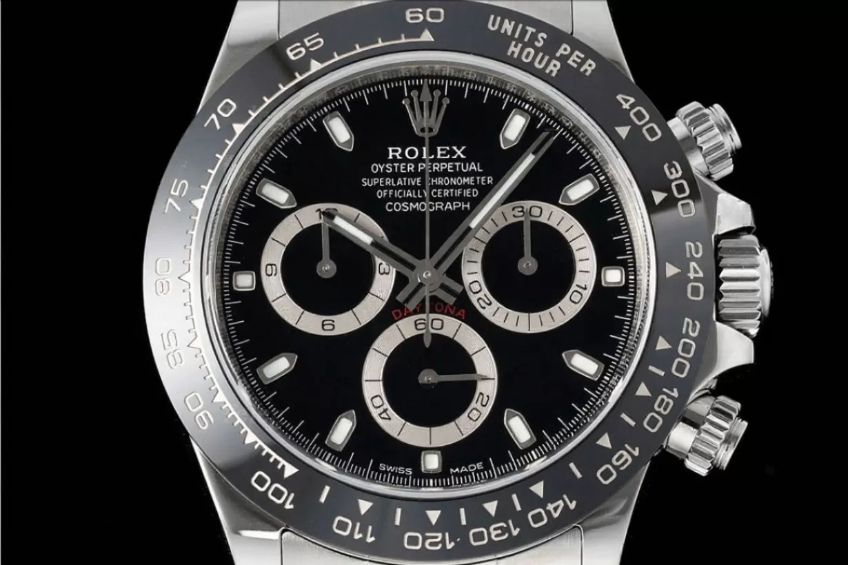 Daytona 116500 40mm SS/SS Black Dial VSF DD4130