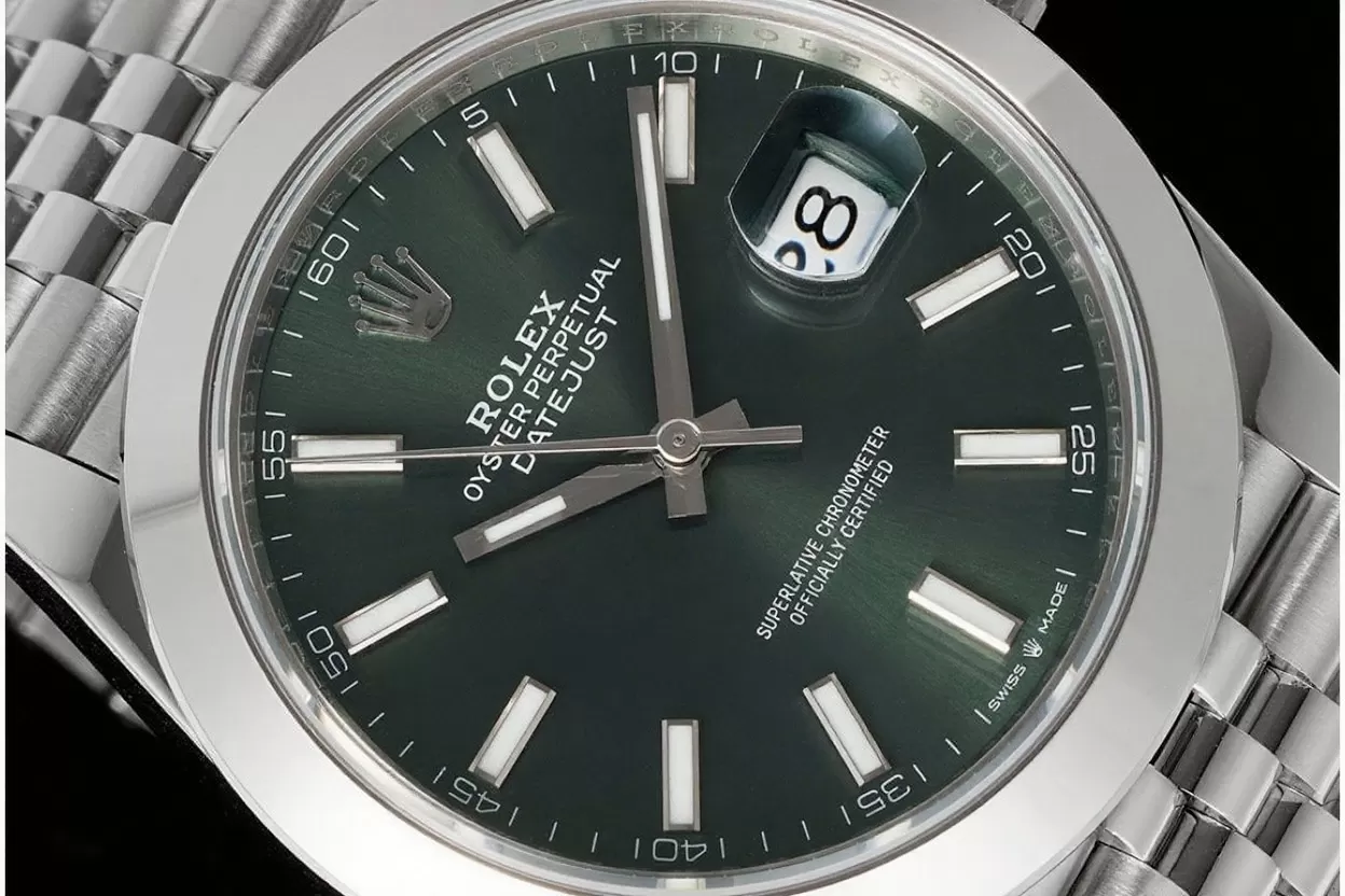Datejust 126300 41mm Jub SS/SS Green Dial VSF DD3235 - Image 3