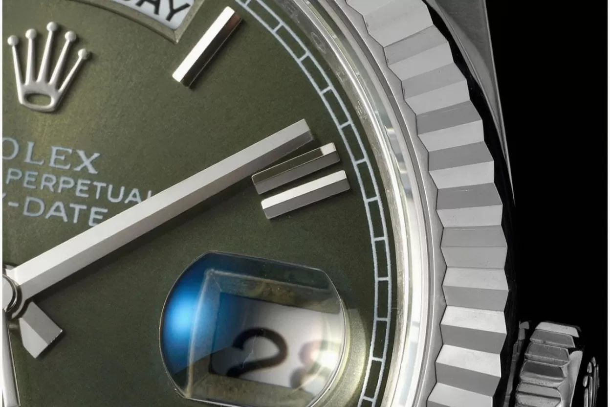Alternative view of DayDate 228239 40mm SS/SS Green Dial THBF V3 SH3255(Tungsten Heavy Version)