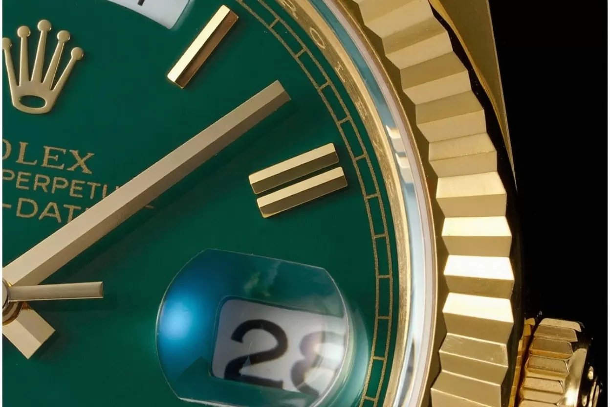 Alternative view of DayDate 228238 40mm YG/YG Green Dial THBF V3 SH3255(Tungsten Heavy Version)