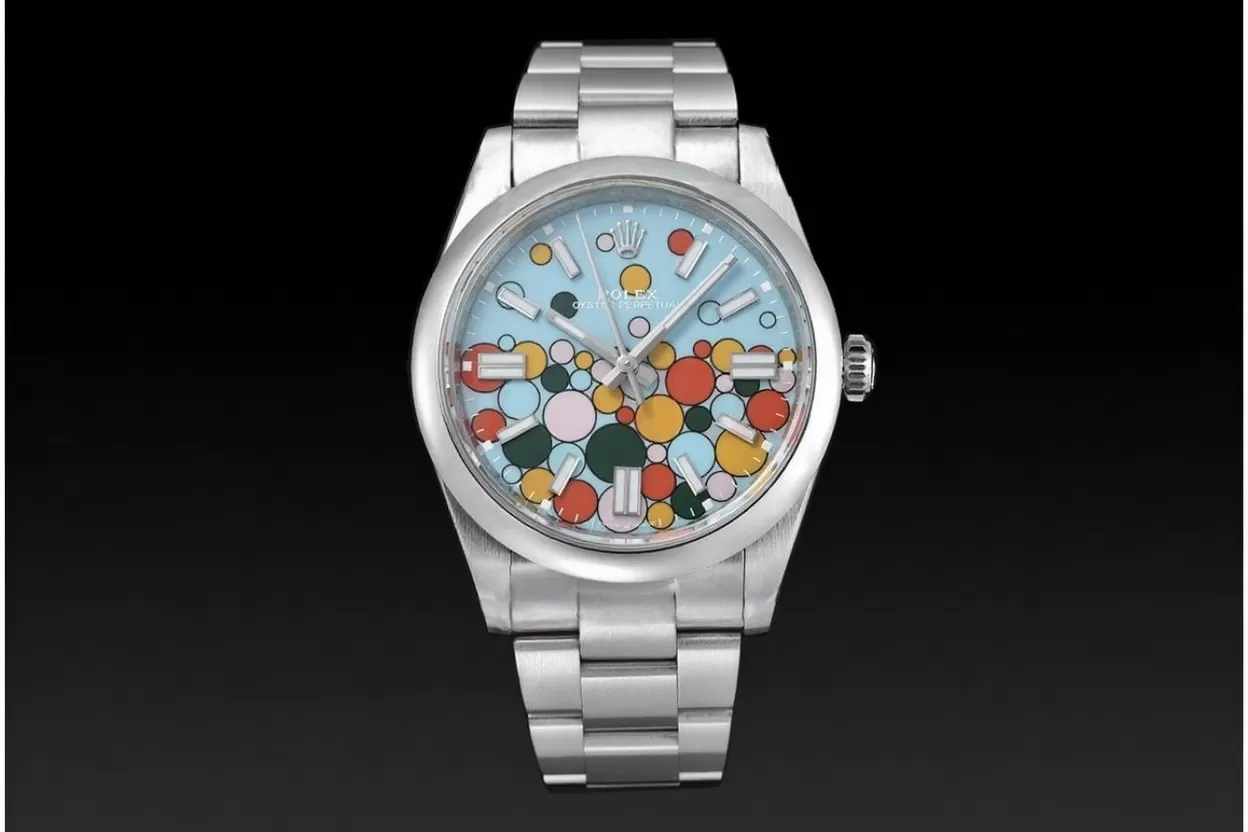 Oyster Perpetual 124300 41mm SS/SS Celebration Dial VSF VS3230