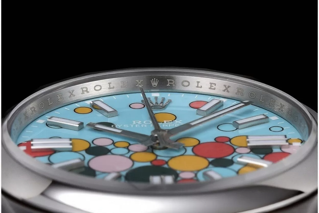 Oyster Perpetual 124300 41mm SS/SS Celebration Dial VSF VS3230 - Image 3