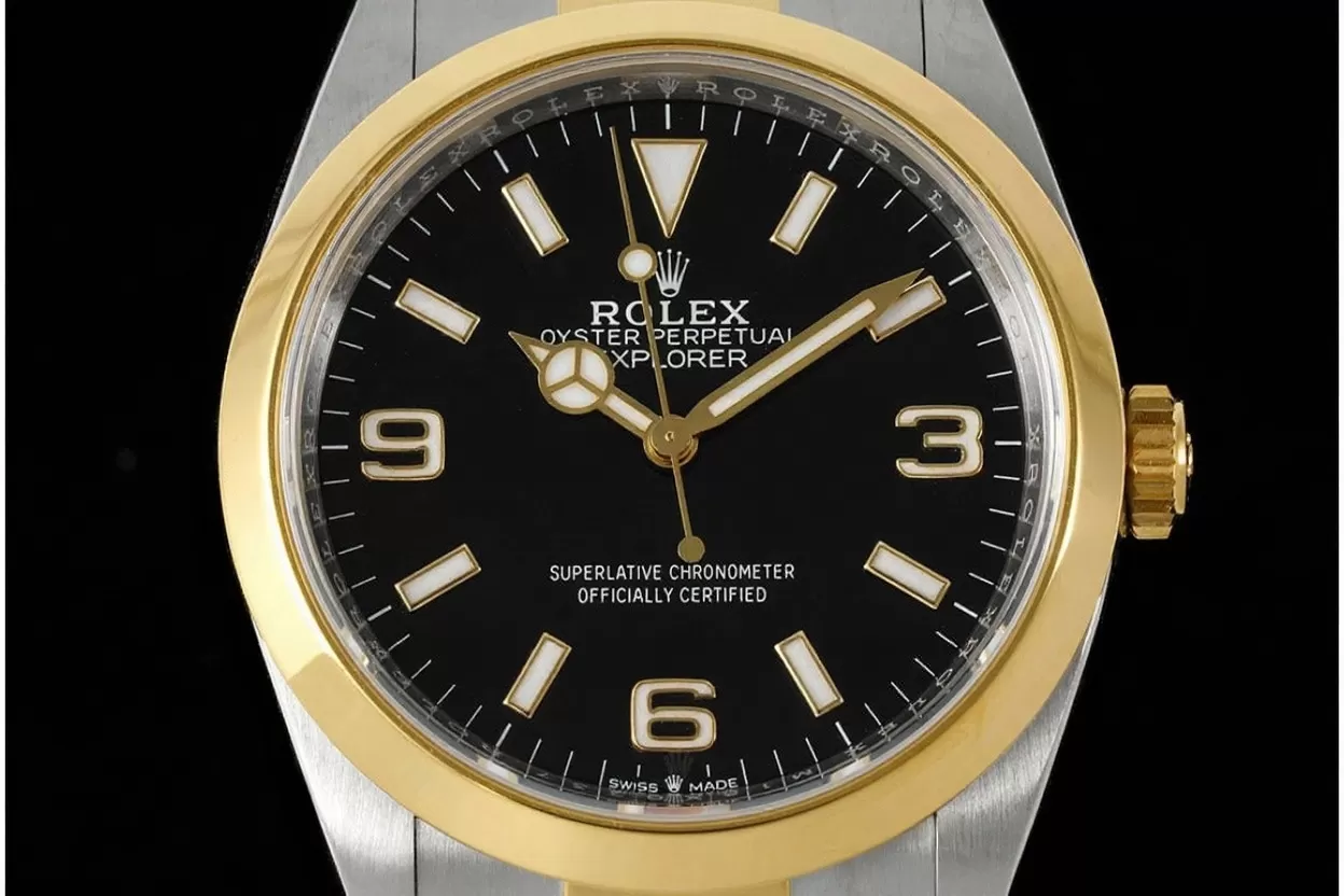 Alternative view of Explorer I 124273 36mm YG/SS Black Dial VSF VS3230