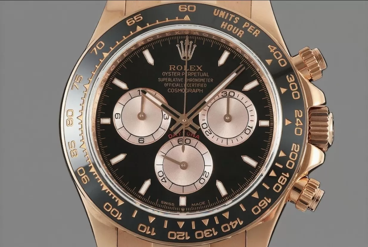 Daytona 126515 40mm RG/RU Black/Champagne QF V10 SH4131 (Gain Weight)