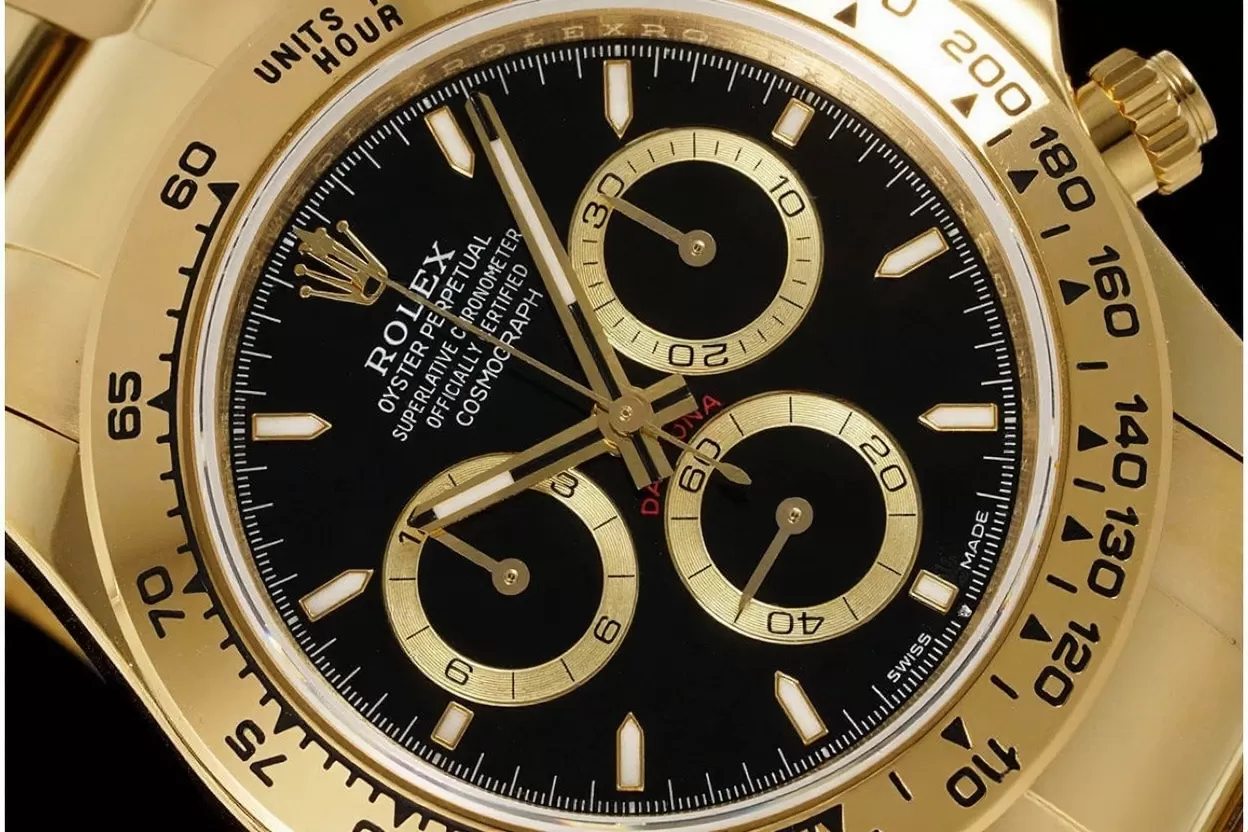 Alternative view of Daytona 126508 40mm YG/YG Black Dial QF SH4131 (Gain Weight)