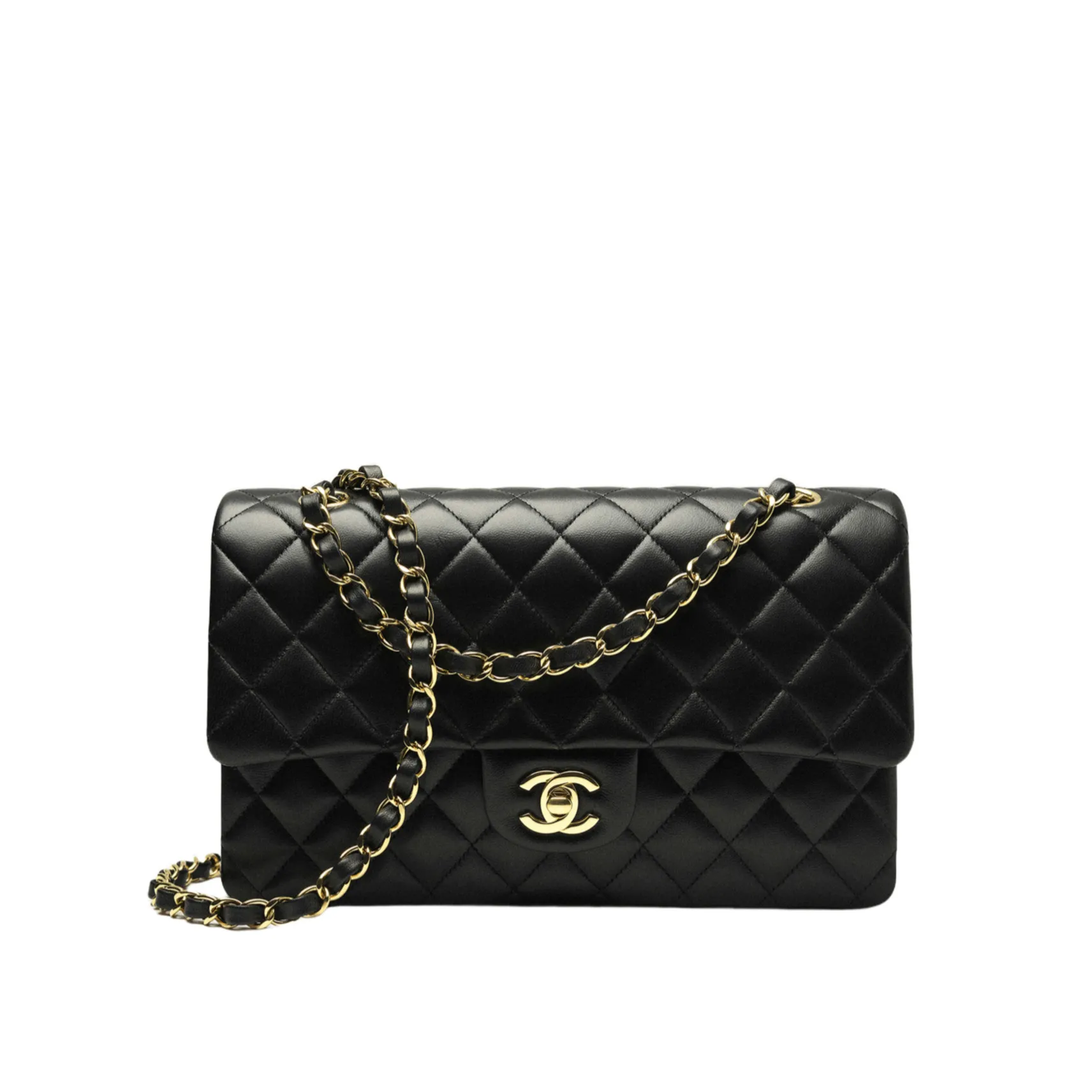 Chanel Classic 11.12 Handbag Medium Lambskin A01112