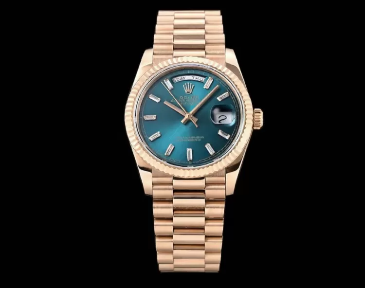 DayDate 128235 36mm RG/RG Blue/Dia QF V3 VR3255(Gain Weight) - Image 4