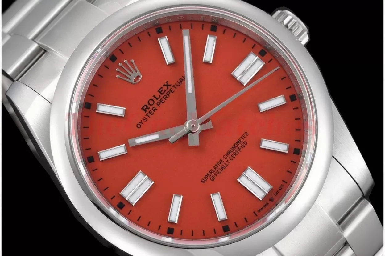 Oyster Perpetual 124300 41mm SS/SS Red Dial VSF VS3230 - Image 3