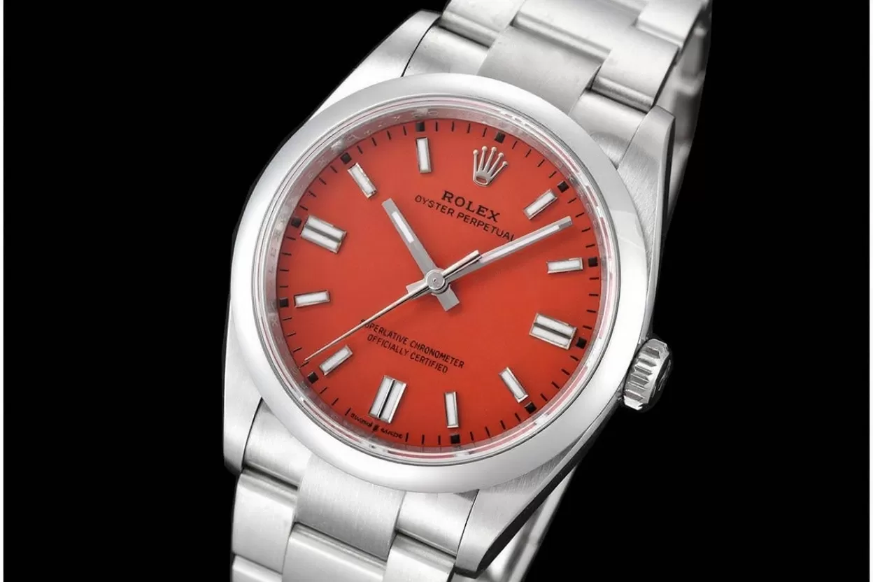 Oyster Perpetual 126000 36mm SS/SS Red Dial VSF VS3230