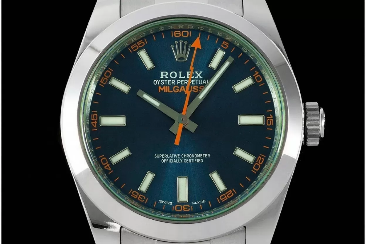 Alternative view of Milgauss 116400GV 40mm SS/SS Blue Dial VSF VS3131