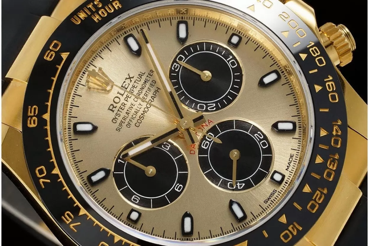 Daytona 116518 40mm YG/RU Gold Dial VSF DD4130 Super Clone - Image 3