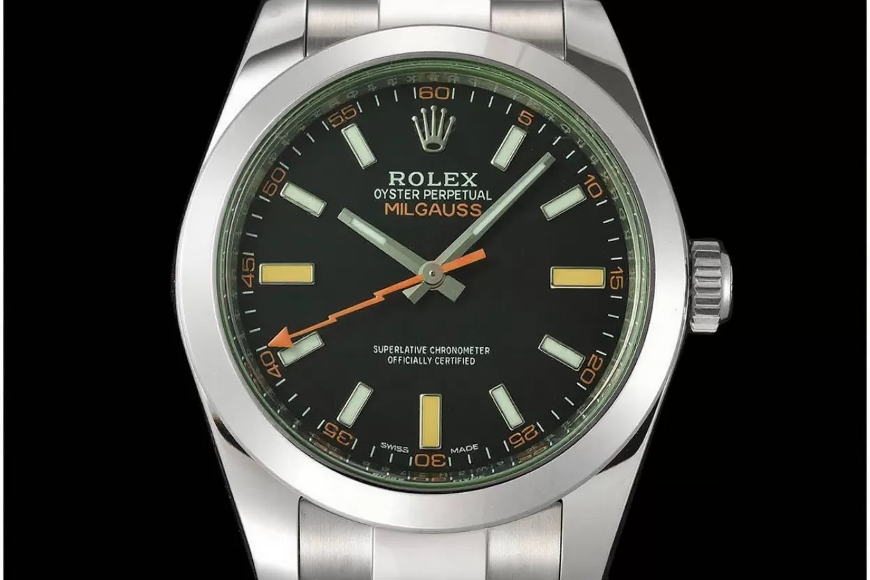 Alternative view of Milgauss 116400GV 40mm SS/SS Black Dial VSF VS3131