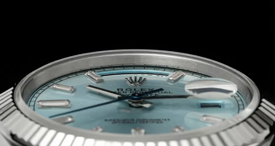 DayDate 228236 40mm SS/SS Ice Blue/Dia THBF V3 SH3255(Tungsten Heavy Version) - Image 5