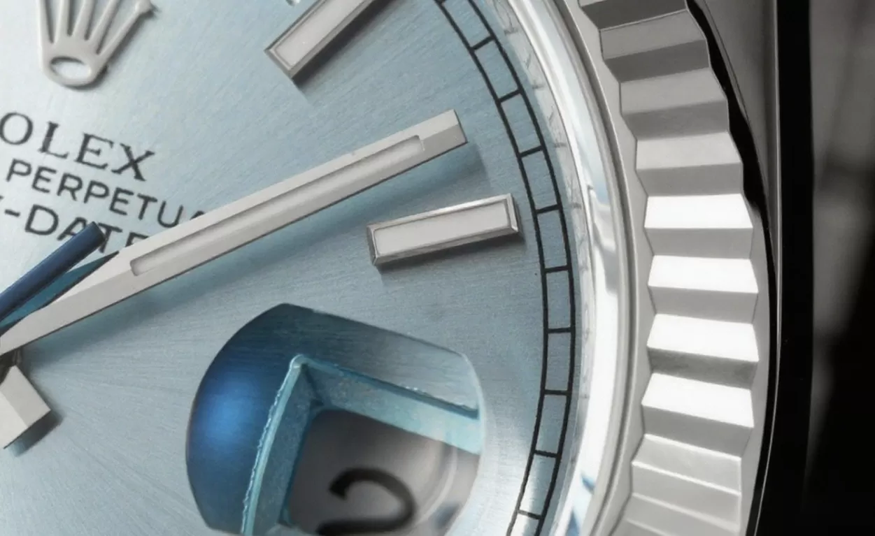 DayDate 228236 40mm SS/SS Ice Blue/Stk THBF V3 SH3255(Tungsten Heavy Version) - 图片 4