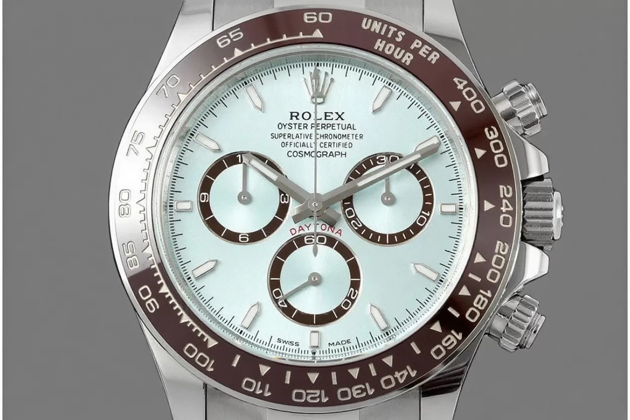 Alternative view of Daytona 126506 40mm SS/SS Ice Blue/Stk VSF DD4131 Super Clone