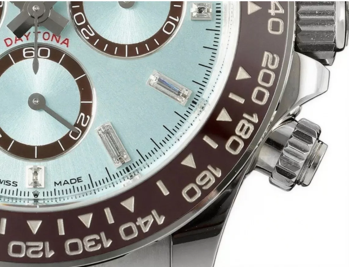 Daytona 126506 40mm SS/SS Ice Blue/Dia VSF DD4131 Super Clone - 图片 8