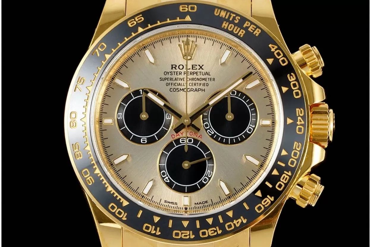 Alternative view of Daytona 126518 40mm YG/RU Gold Dial VSF DD4131 Super Clone