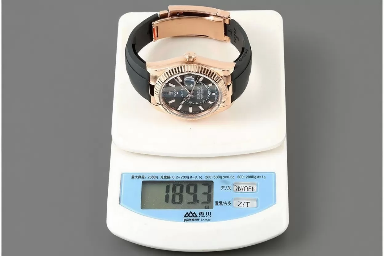 SkyDweller 336235 42mm RG/RU Grey Dial ZF A2824(Tungsten Heavy Version) - Image 21