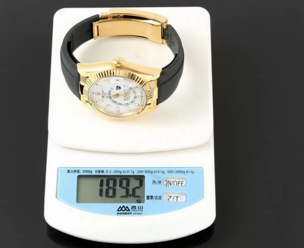 SkyDweller 336238 42mm YG/RU White Dial ZF A2824(Tungsten Heavy Version) - Image 22